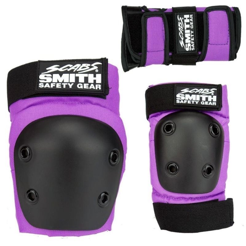 Smiths Scabs Kids Skateboard Pads Purple Henrietta Skate Sydney