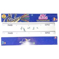 DSCO Icy Blocks Milky Way 14" Rails White