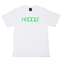 Hoddle Logo Tee White Medium