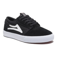 Lakai Griffin Kids Skate Shoes Black/White US 2