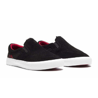 Lakai Owen Kids Skate Shoes Black/Red US 5