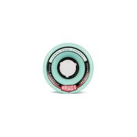 Chubby Hawgs 60mm Soft Skateboard Wheels Aqua