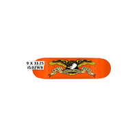 Anti Hero Classic Eagle Skateboard Deck Orange 9"