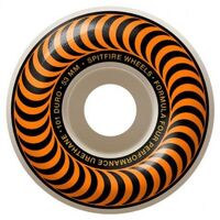 Spitfire Formula Four Classic 101 Duro Orange Wheels 53mm