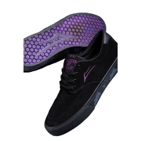 Lakai Riley Hawk Black Sabbath Skate Shoes US 10