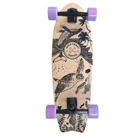 GoldCoast Longboards Wanderlust Surfskates 30" Purple