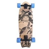 GoldCoast Longboards Wanderlust Surfskates 30" Blue