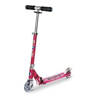 Micro sprite Scooter raspberry floral dot