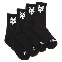 Zoo York Socks 4 Pairs Adult