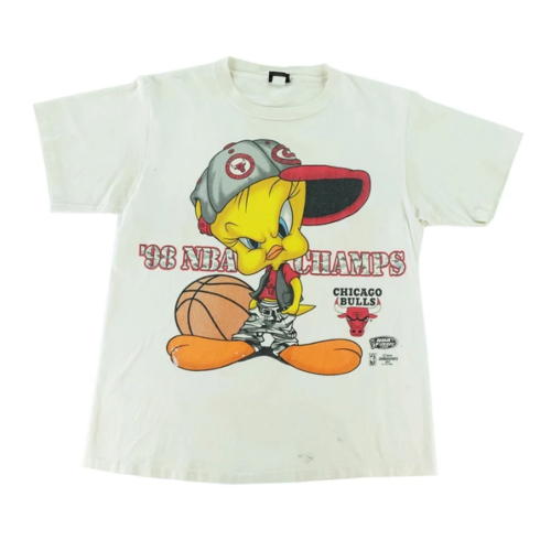 Vintage Looney Tunes NBA Tee L