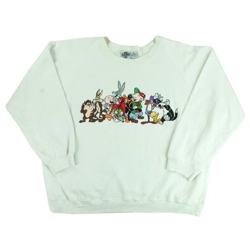 Vintage Looney Tunes Embroidered Sweater