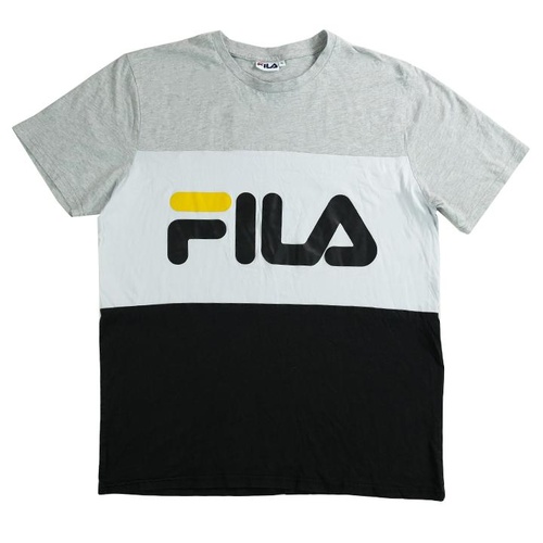 Vintage Fila Text Tee L