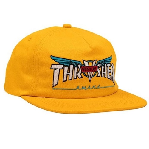 Thrasher x Venture Cap Yellow