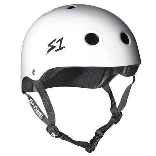 S-One Lifer White Gloss Helmet