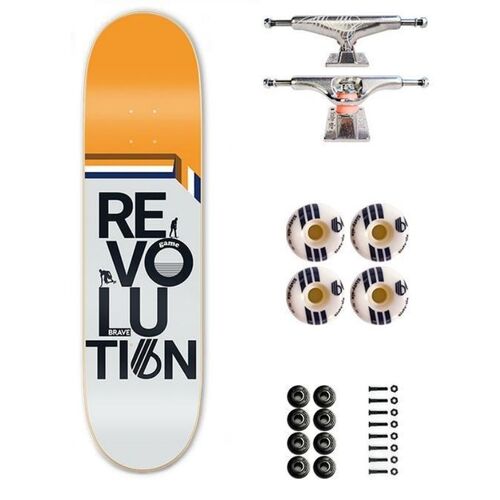 Sixty-six Revolution 8.0" Skateboard Complete