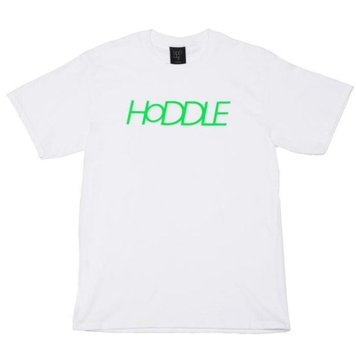 Hoddle Logo Tee White