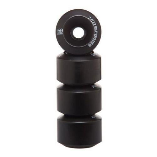 Z Flex Black Z-Pro V2 Wheels 60mm