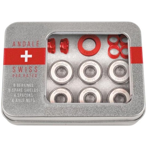 Andale Swiss Rated Skateboard Bearings