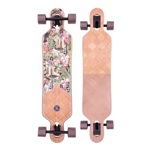 Z Flex Banana Train Drop Through Longboard