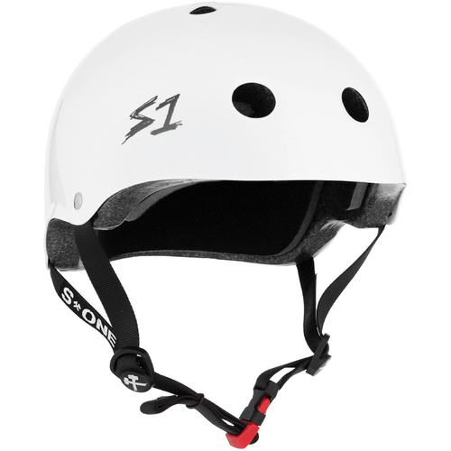 S-One Mini Lifer White Gloss Helmet
