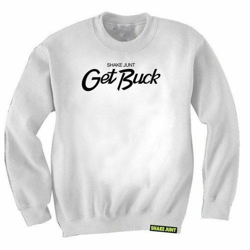 Shake Junt Crewneck Get Buck White L