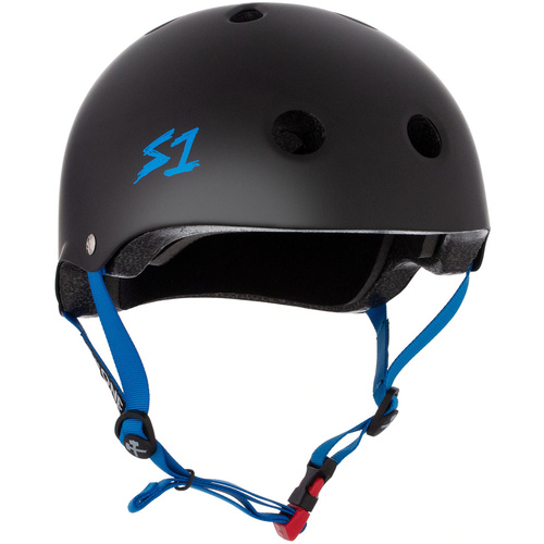 S-One Mini Lifer Helmet Black/Cyan