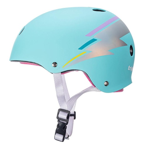 Triple 8 The Certified Helmet SS Teal Hologram
