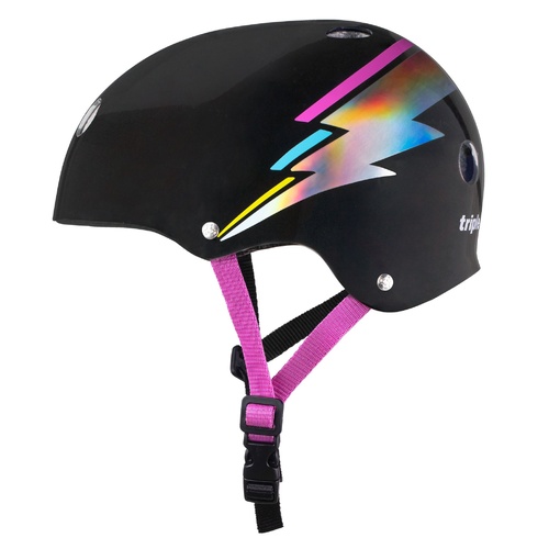 Triple 8 The Certified Helmet SS Black Hologram