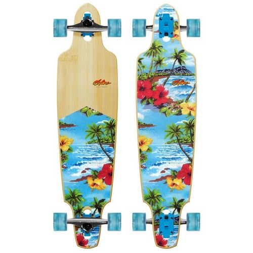 OB Five Paradise City Drop Through 38" Longboard