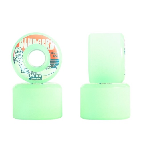 Nana Bludger Wheels Lime 62mm 82a