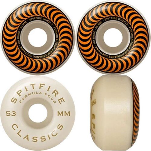 Spitfire Formula Four Classic 99 Duro Wheels Orange 53mm