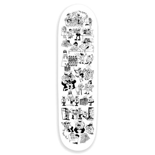 Passport Skateboards Zoates Coppers Deck 8.25"