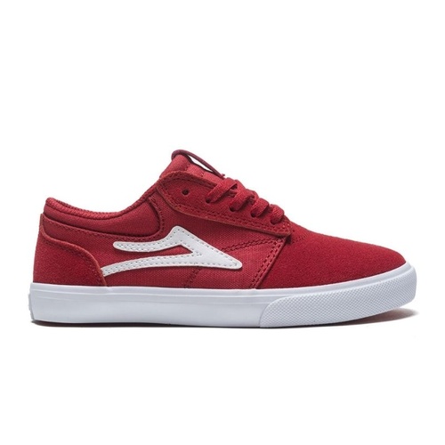 Lakai Giffins Flame Suede Kids Skate Shoes US 4