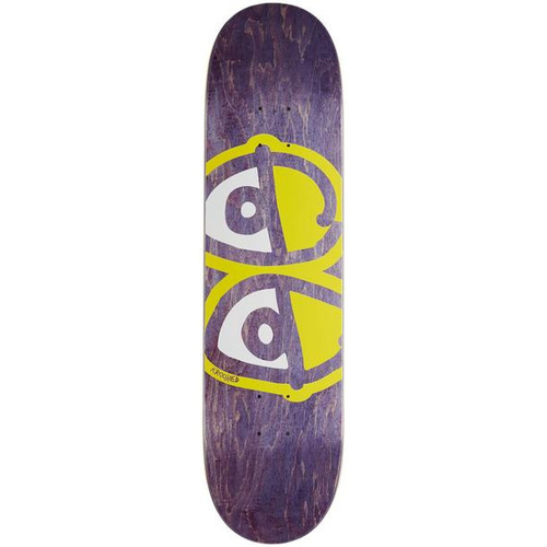 Krooked Team Eyes Skateboard Deck Purple 8.25"