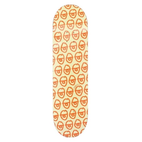 Krooked PewPils Orange Skateboard Deck 8.38"