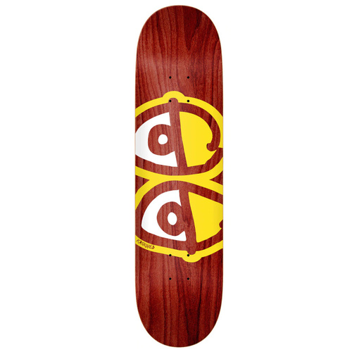 Krooked Team Eyes Red Skateboard Deck 8.75"