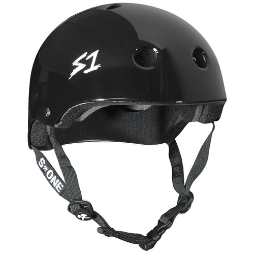 S-One Mini Lifer Helmet Black Gloss