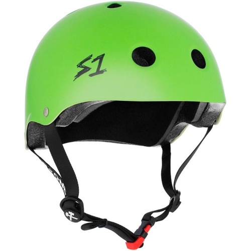 S-One Mini Lifer Helmet Bright Green Matte