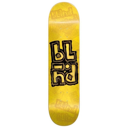 Blind OG Stacked Stamp Yellow 7.75"