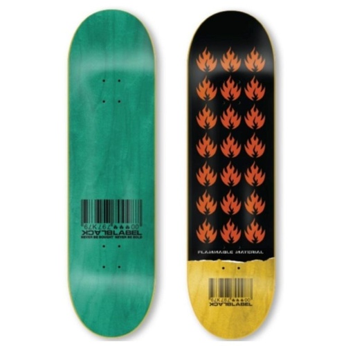 Black Label Flammable Deck 9.0"
