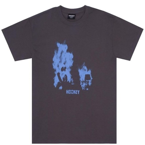 Hockey At Ease Charcoal T-Shirt