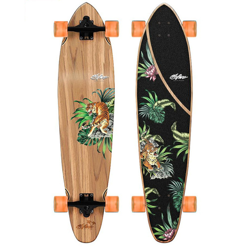 OB Five Psyched Tiger Longboard 38"