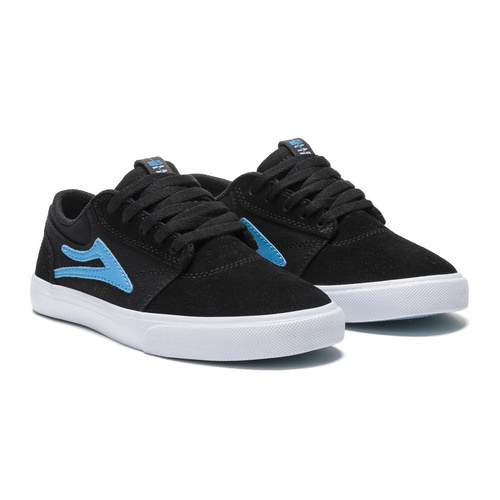 Lakai Griffin Black/Cyan Kids Skate Shoes