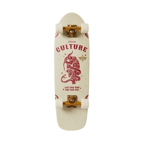 Dusters Culture Off White Red Cruiser 29.5"