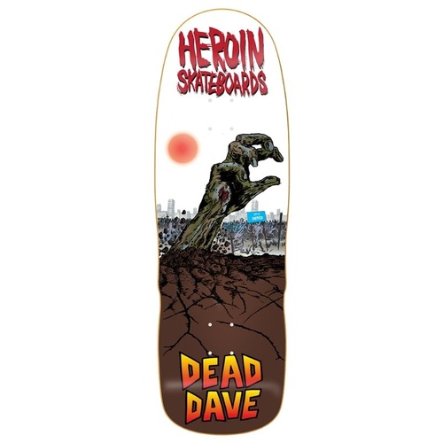Heroin Dead Dave Skateboard Deck 10.00"