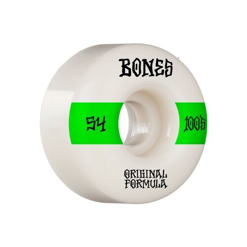 Bones 100's Wheels White 54cm v4