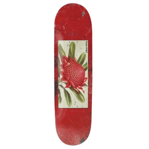 Passport Floral Waratah Skateboard Deck 8.25"