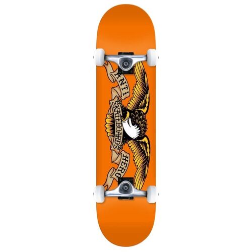 Anti Hero Eagle Skateboard 7.75" Orange