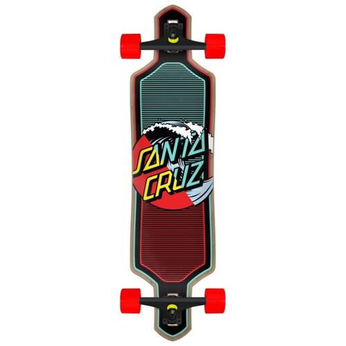 Santa Cruz Dot Wave Dropthrough Skateboard 36"