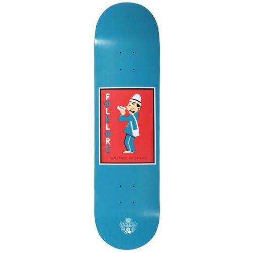 Folklore Skateboards Mailman Deck 7.75" B/R